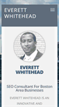 Mobile Screenshot of everettwhitehead.com